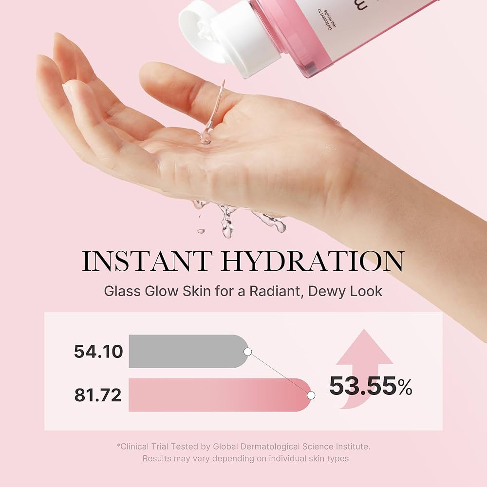 medicube PDRN Pink Peptide Toner I Pink Glow Toner for Skin Boosting, Soothing and Calming, Uneven Skin Tone, Rose PDRN & Peptide & Niacinamide, Korean Skin Care (250ml)