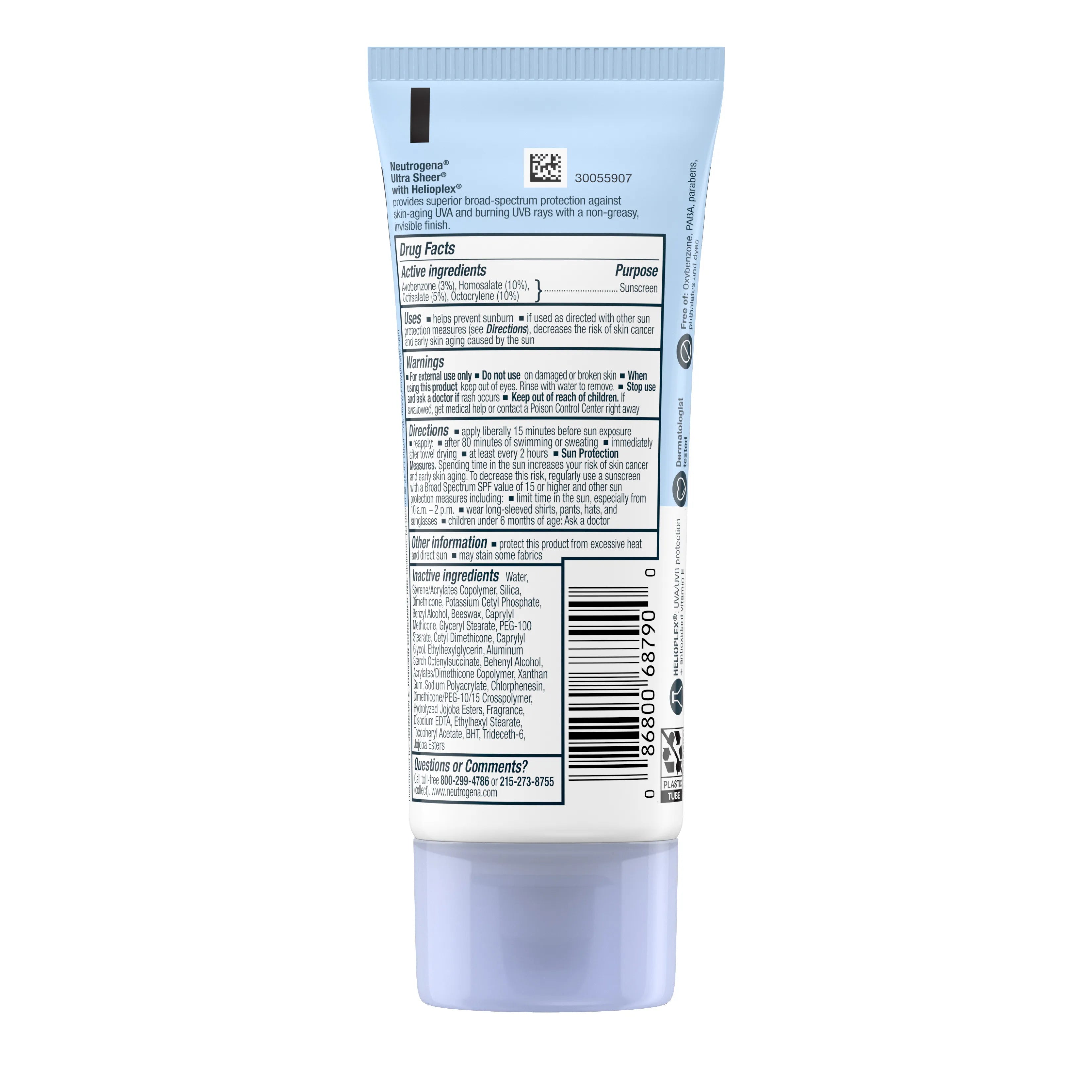 Neutrogena Ultra Sheer Dry Touch Sunblock SPF 50 Sunscreen