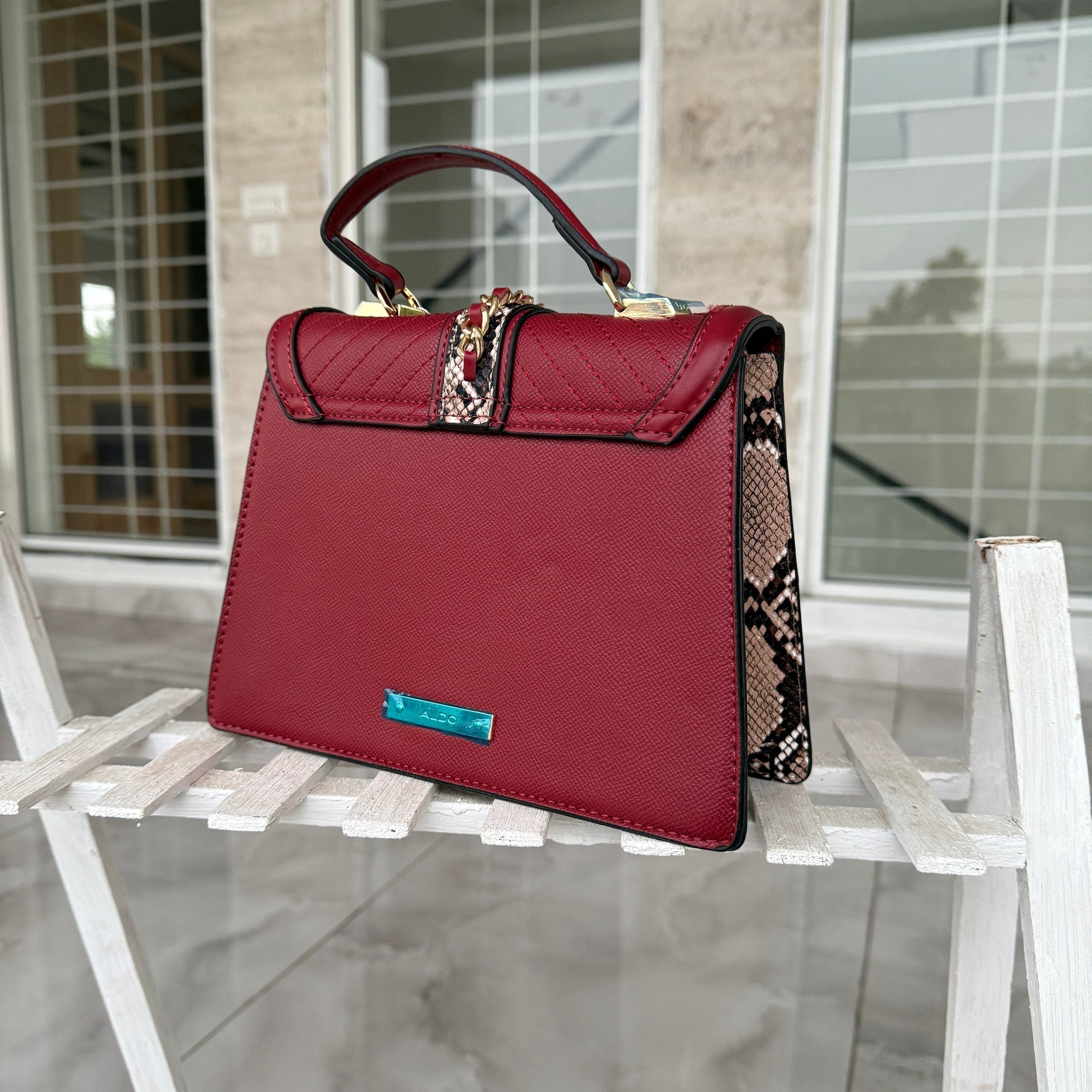 ALDO HAND BAG (RED)