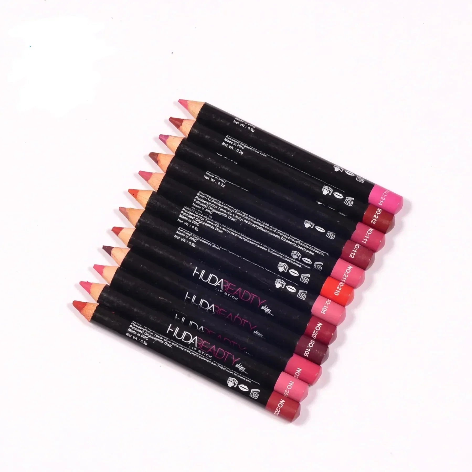 Huda beauty jumbo lipstick pencils pack of 12 - Classy Touch Pk