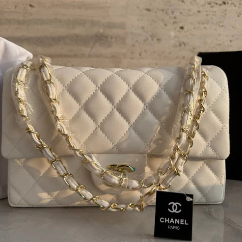Chanel Paris Limited Edition Double Flap Lambskin Bag ( BLACK)