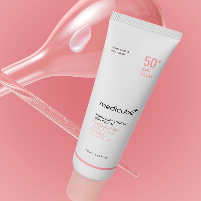 Medicube PDRN Pink Tone Up Sun Cream