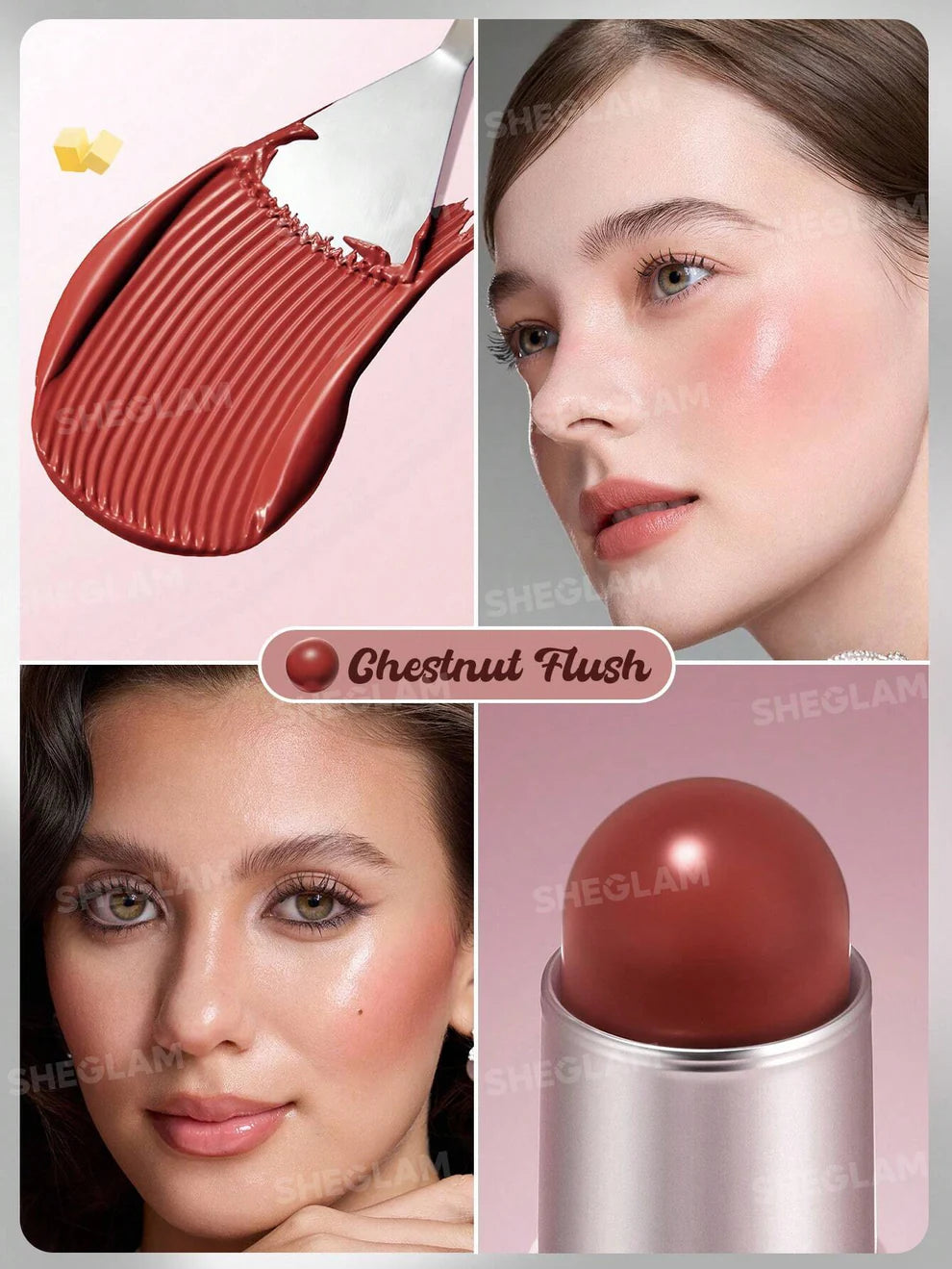 SHEGLAM Buttery Bliss Blush Stick - Buy 2 Get 1 Free