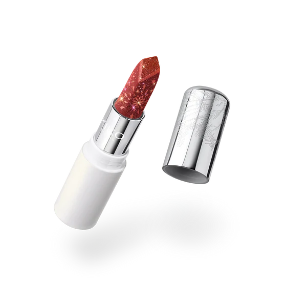 Kiko Milano Snow-Kissed Holiday Sparkly Peaks Lipstick