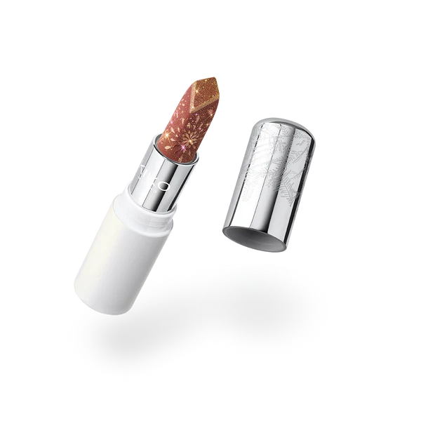 Kiko Milano Snow-Kissed Holiday Sparkly Peaks Lipstick