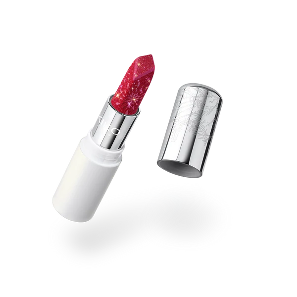 Kiko Milano Snow-Kissed Holiday Sparkly Peaks Lipstick