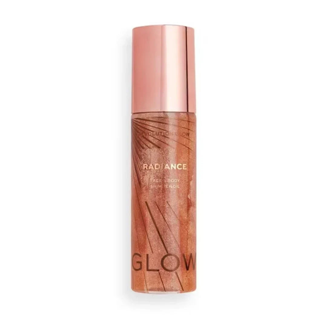 Revolution Glow Radiance Face & Body Shimmer Oil – 100ml