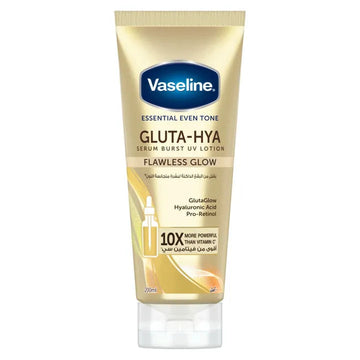 Vaseline Gluta-Hya Serum Burst UV Lotion - Flawless Bright - 330ml ( pre booking )