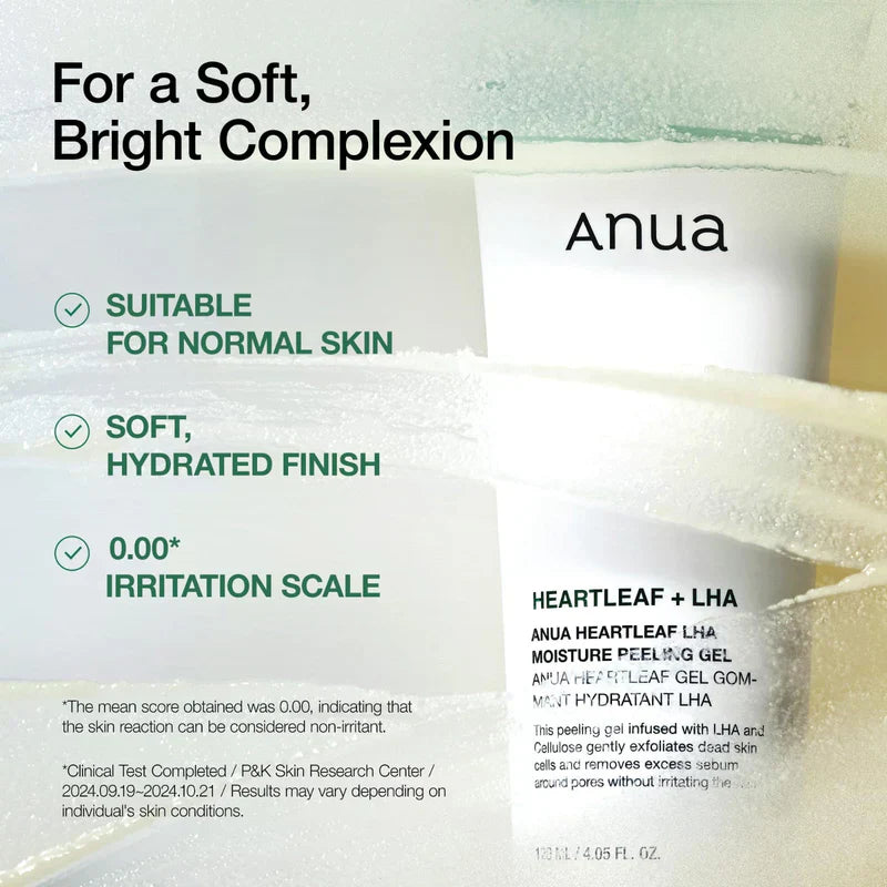Anua Heartleaf LHA Moisture Peeling Gel