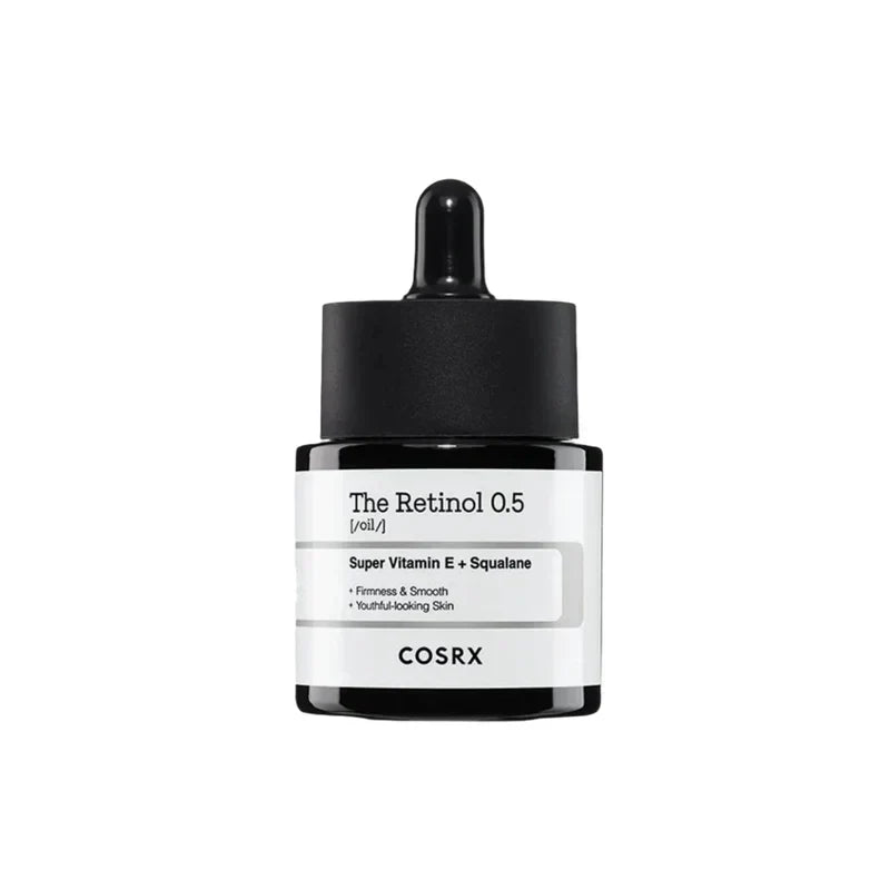 COSRX The Retinol 0.5 Oil Super Vitamin E + Squalane