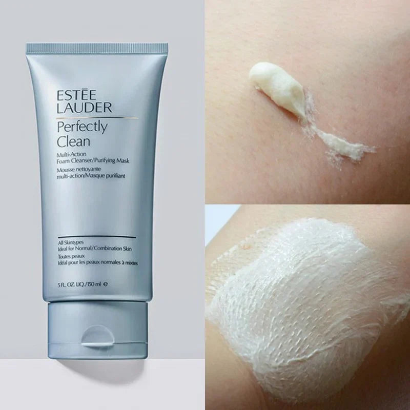 Estee Lauder Perfectly Clean Multi-Action Foam Cleanser/Purifying Mask - Classy Touch Pk