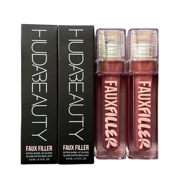 HUDA BEAUTY FAUX FILLER EXTRA SHINE LIP GLOSS