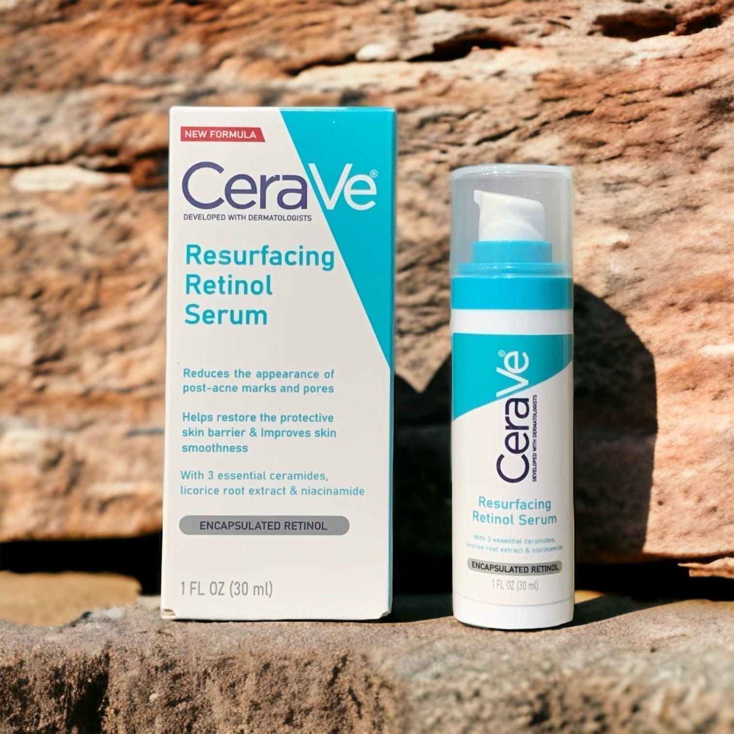 CeraVe Resurfacing Retinol Serum - Classy Touch Pk