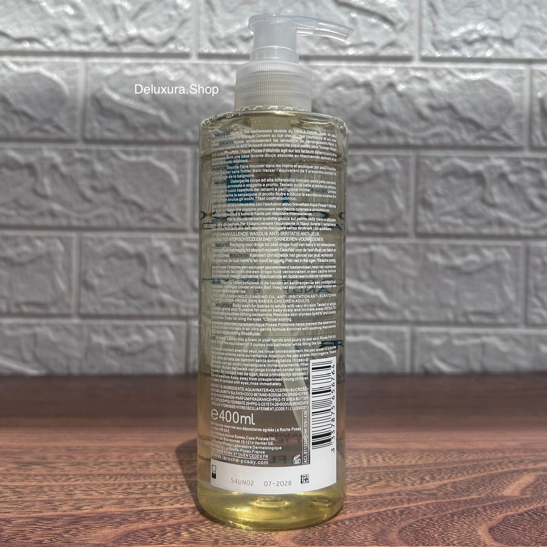 LA ROCH-POSAY LIPIKR AP+ CLEANSING OIL