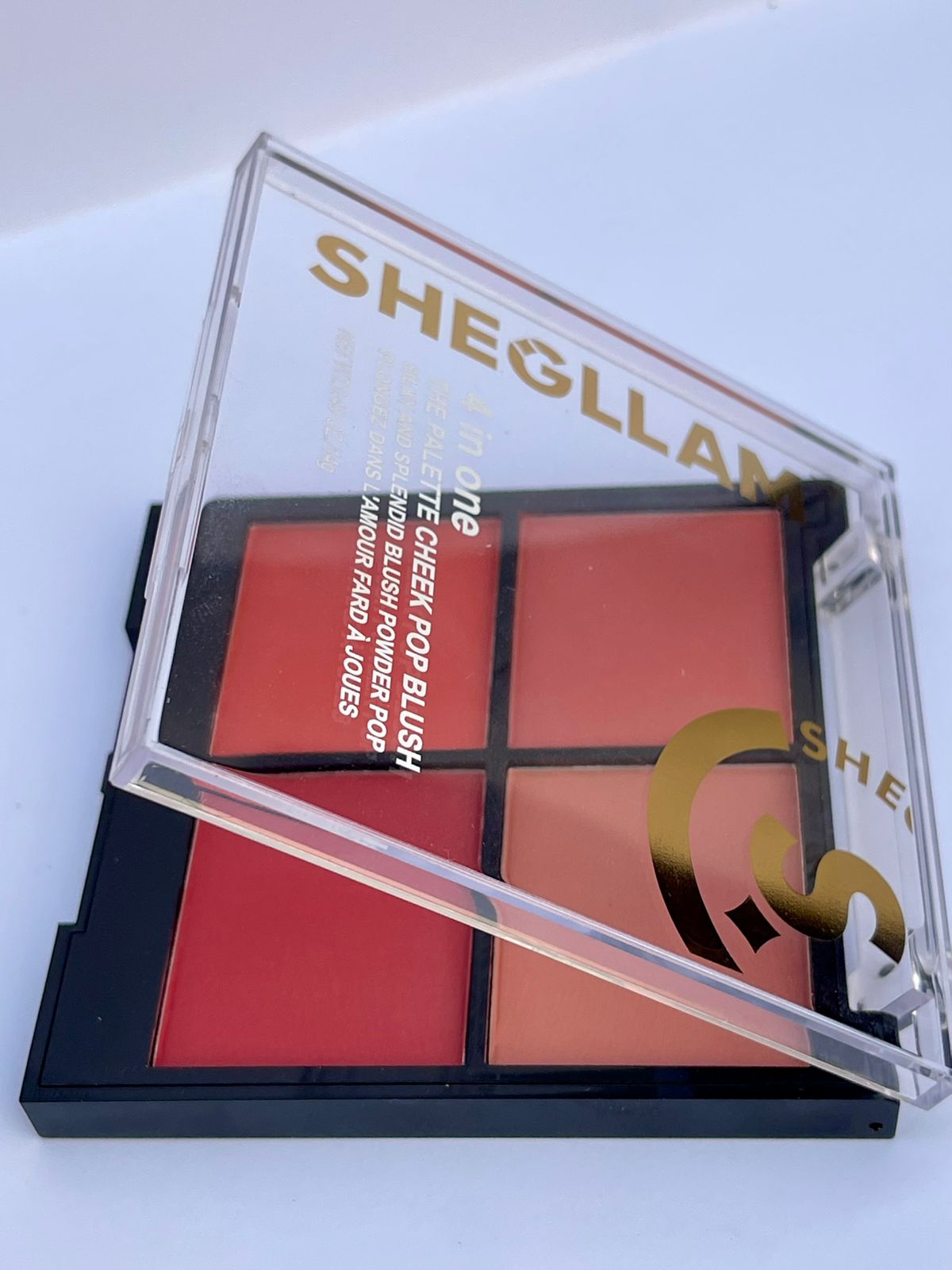 SHEGLAM 4-in-1 Cheek Pop Blush Palette