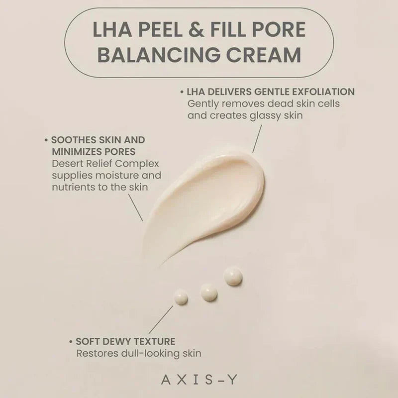 Axis-Y LHA Peel & Fill Pore Balancing Cream