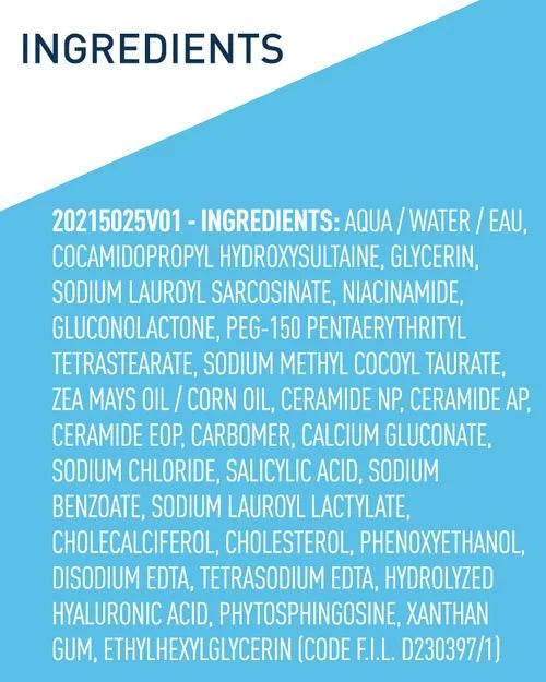 CeraVe Renewing SA Cleanser – 237ml