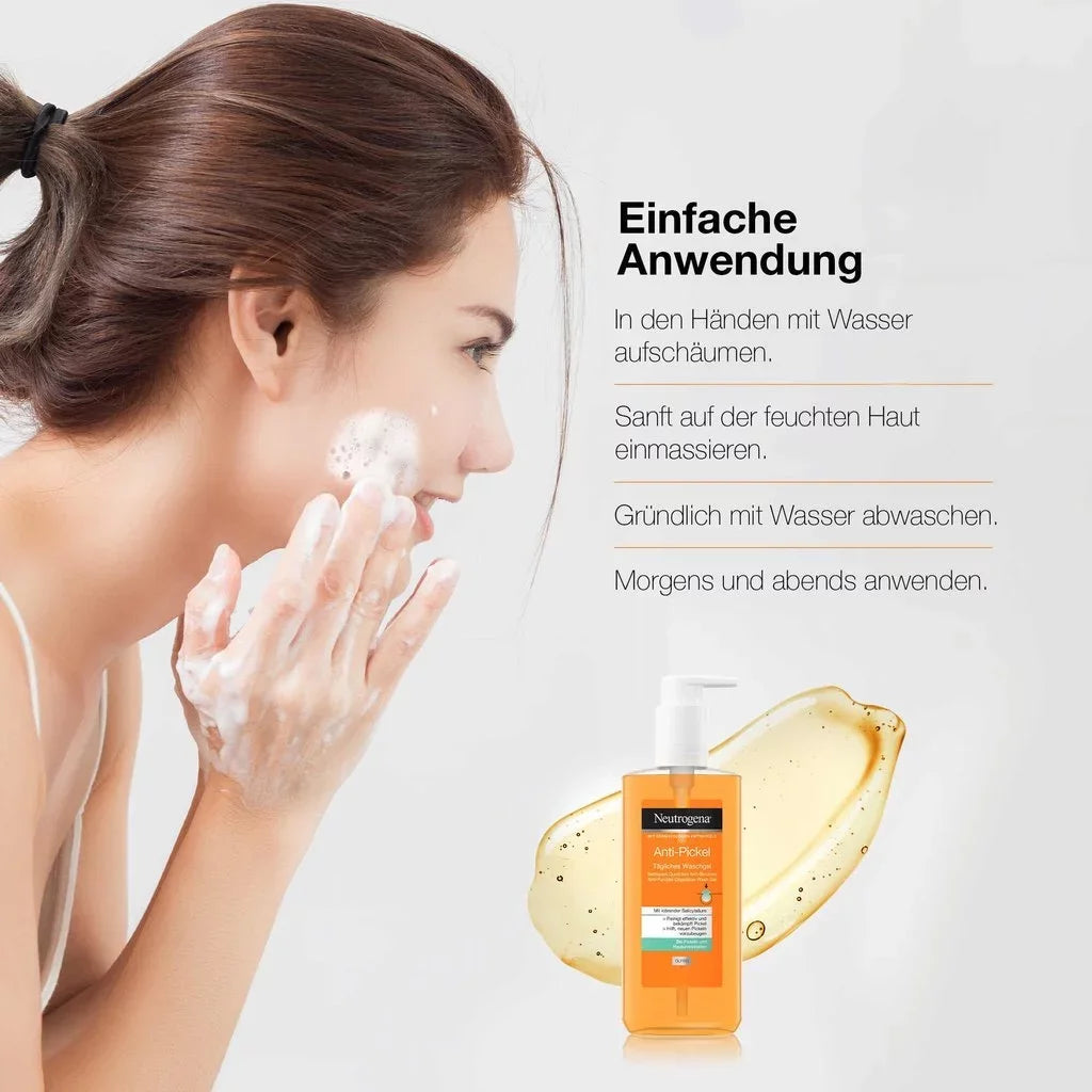 Neutrogena Anti Pickel Tagliches Waschgel - Classy Touch Pk