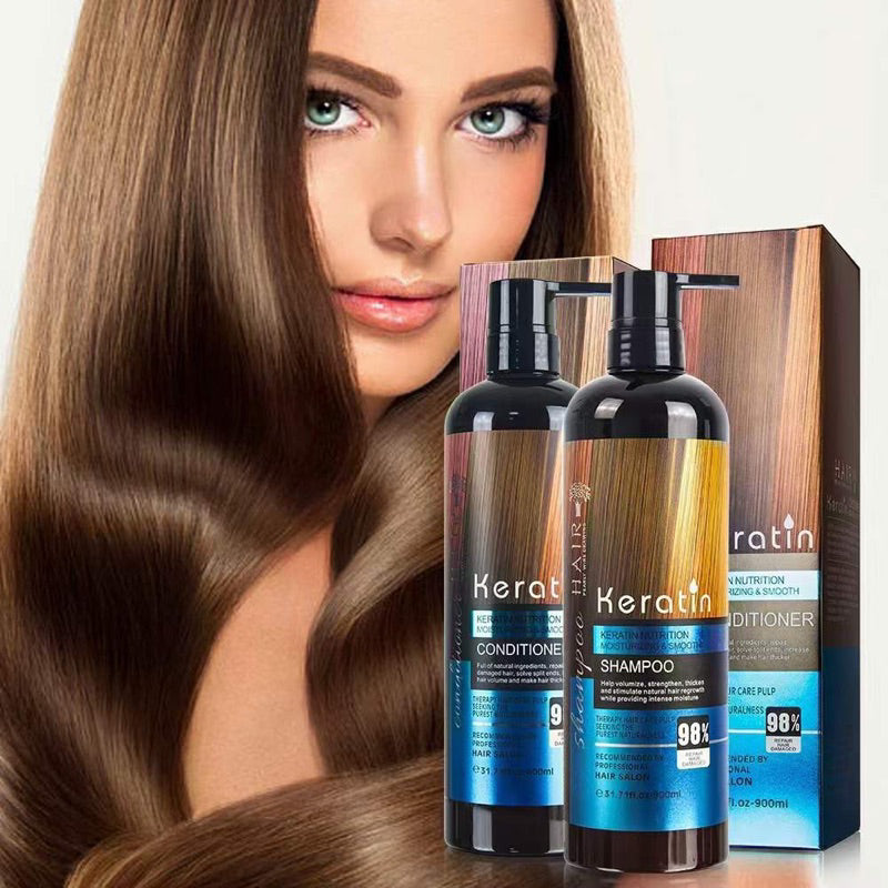 Keratin Straightening Sulfate Free Hair Shampoo - Classy Touch Pk
