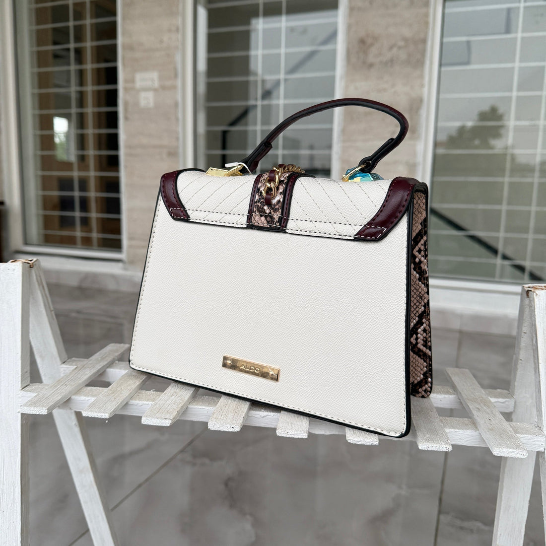 ALDO HAND BAG (MAHROON)