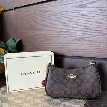 Coach Penn Shoulder Bag With A Cherry Charm