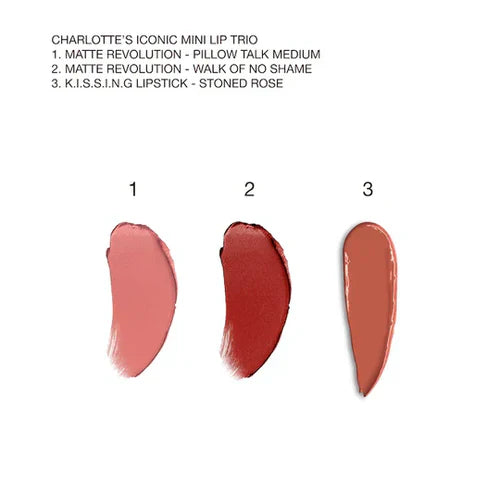 Charlotte Tilbury Iconic Mini Lip Trio Kit